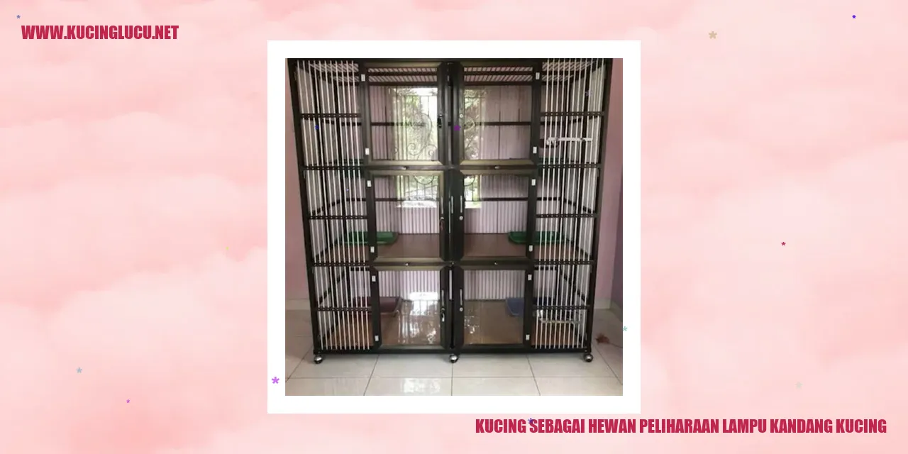 Kucing sebagai Hewan Peliharaan