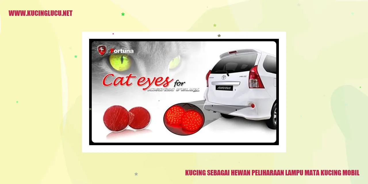 Kucing sebagai Hewan Peliharaan