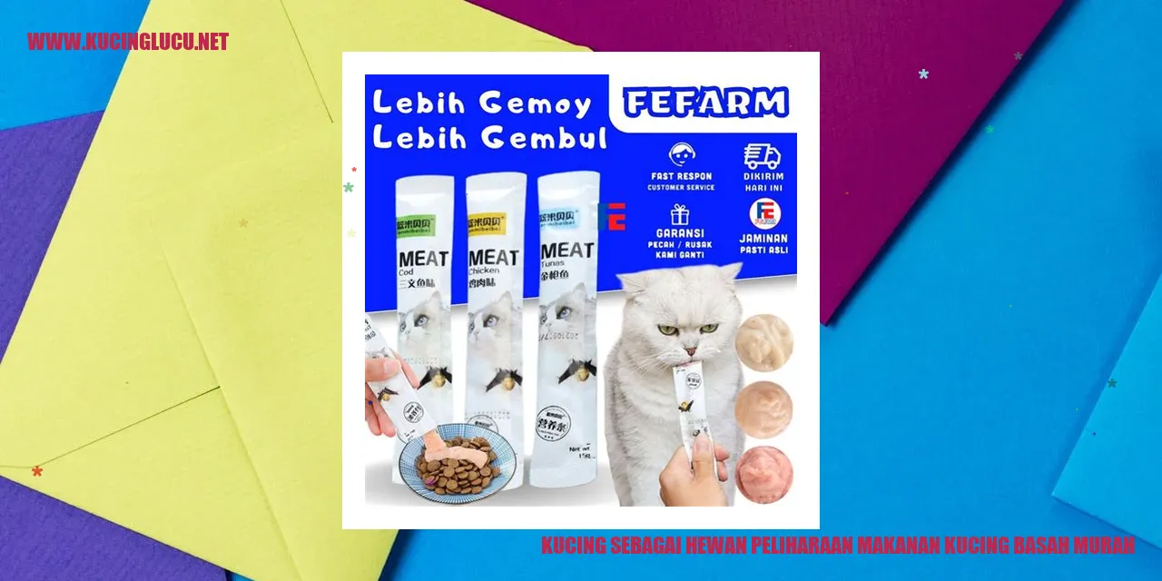 Kucing Sebagai Hewan Peliharaan