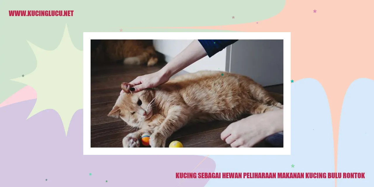 Kucing bulu rontok