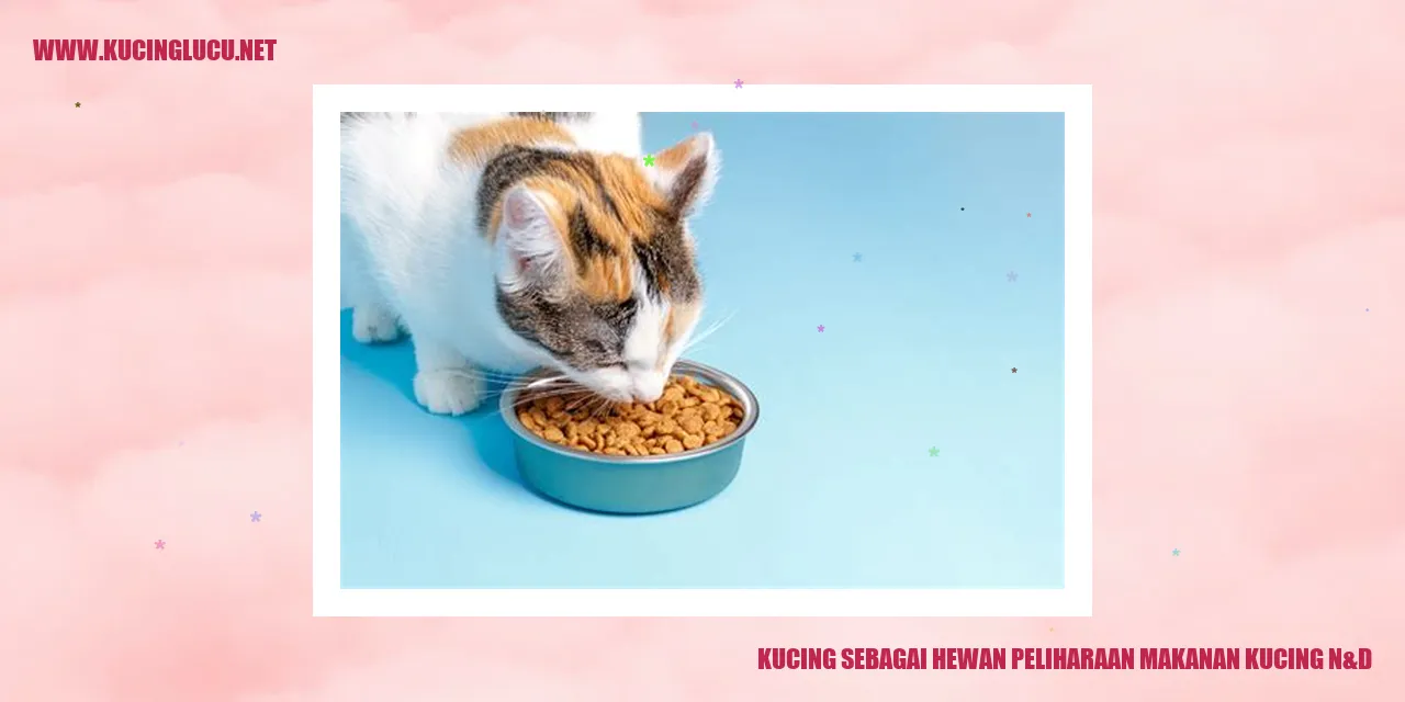 Kucing sebagai Hewan Peliharaan