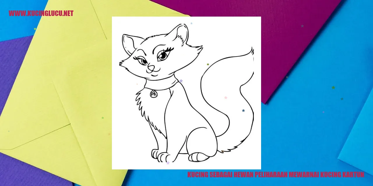 Gambar kucing kartun