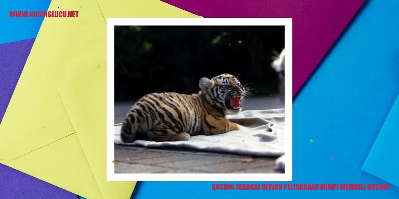Potret Menghibur Seekor Kucing