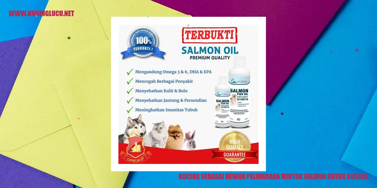 Minyak Salmon untuk Kucing