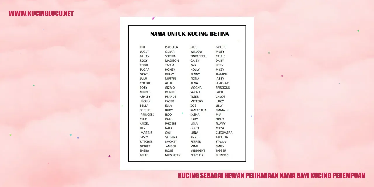 Kucing sebagai Hewan Kesayangan