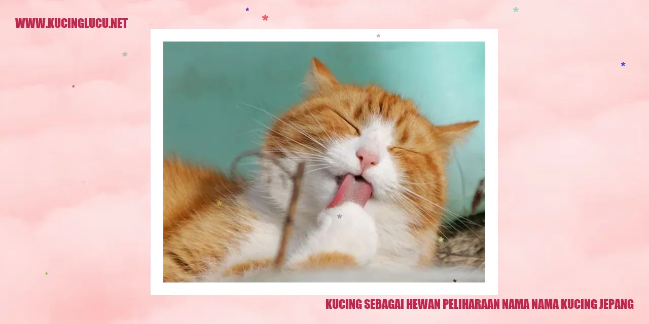 Kucing sebagai Hewan Peliharaan
