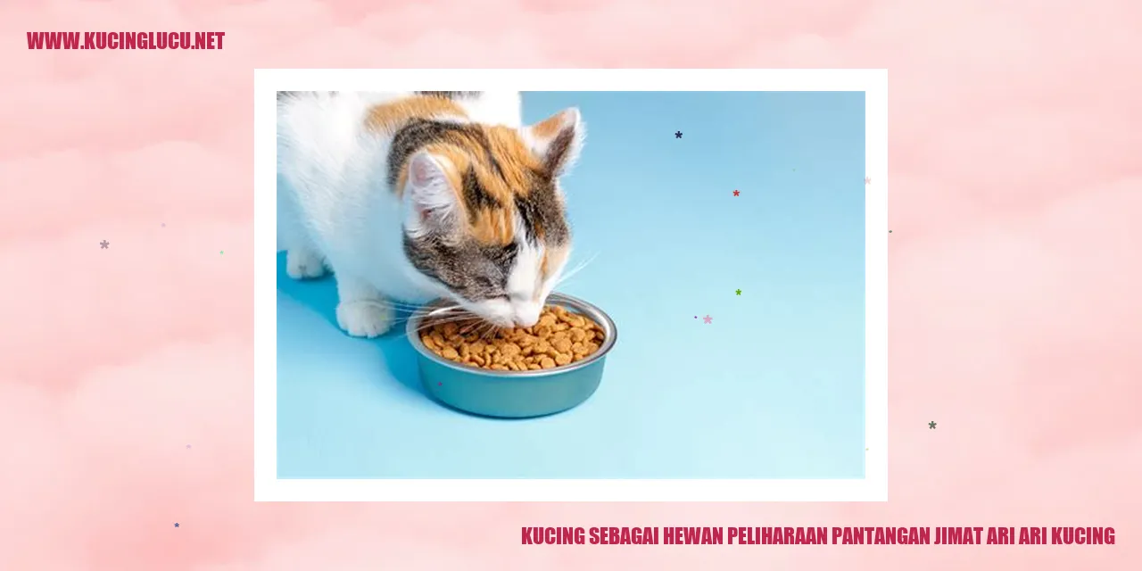 Kucing sebagai Hewan Peliharaan
