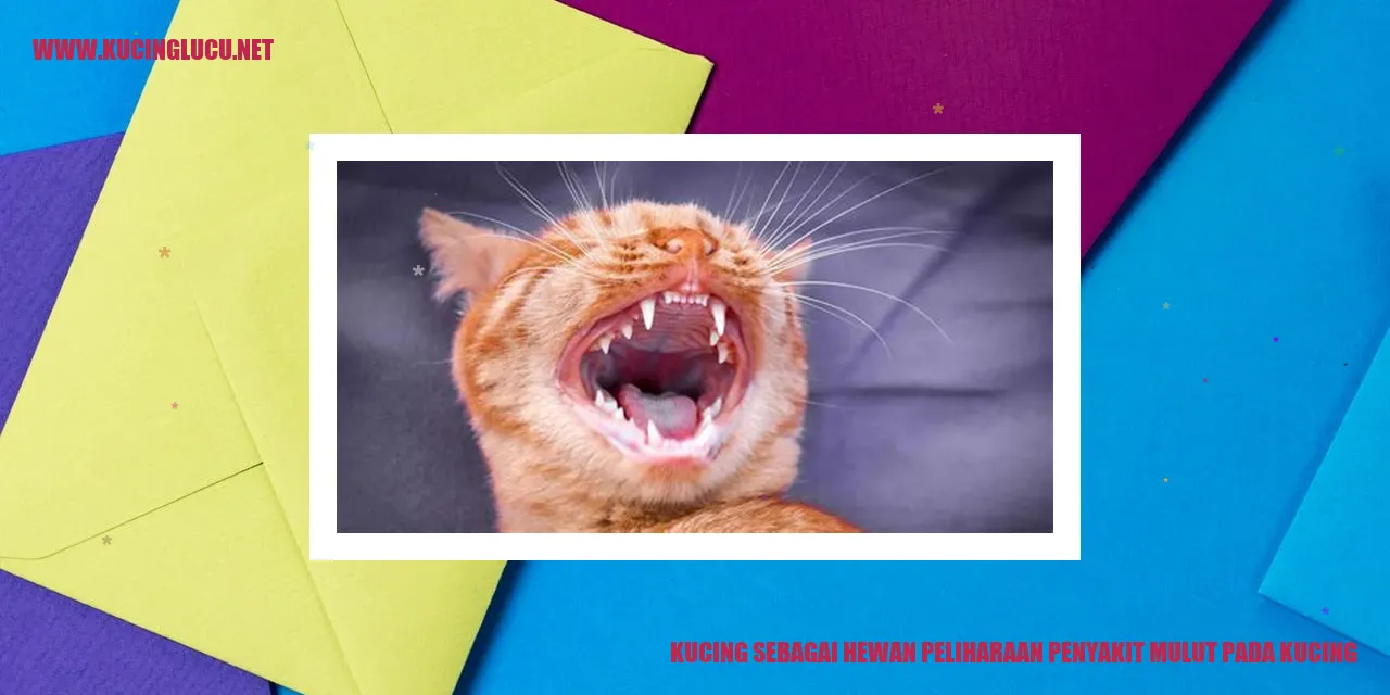 Gambar Kucing Terserang Penyakit Mulut
