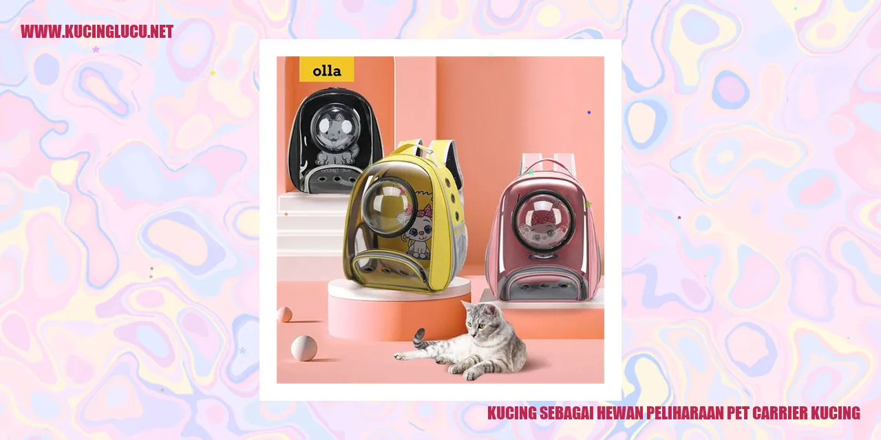 Kucing sebagai Hewan Peliharaan