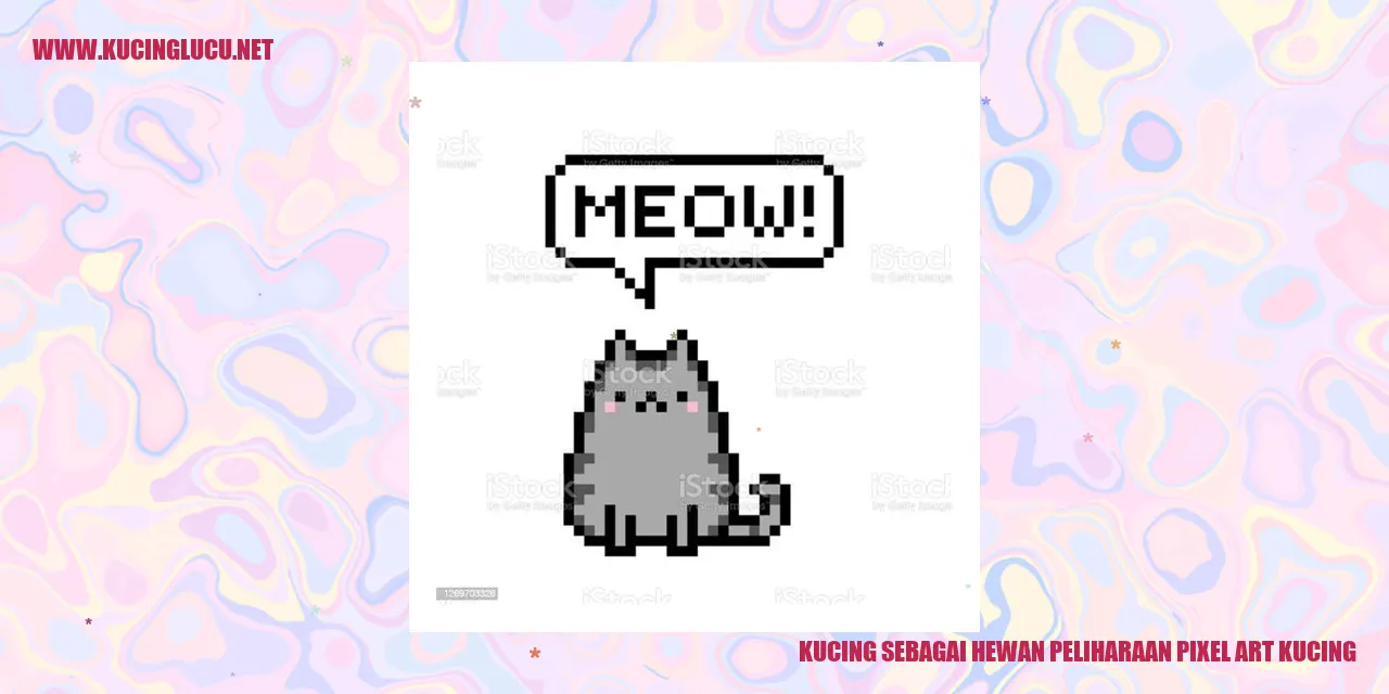 pixel art kucing