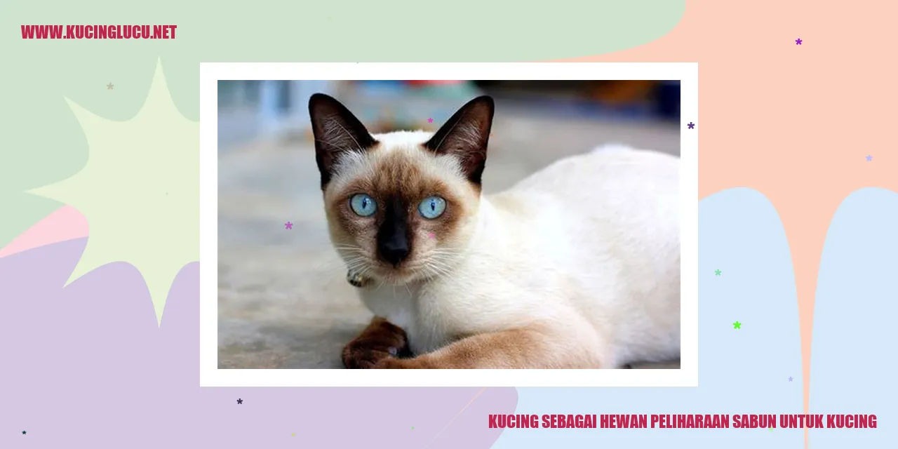 Kucing sebagai Hewan Peliharaan