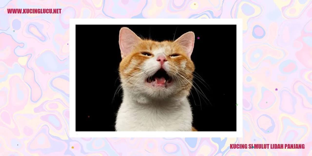 Kucing Si Mulut Lidah Panjang