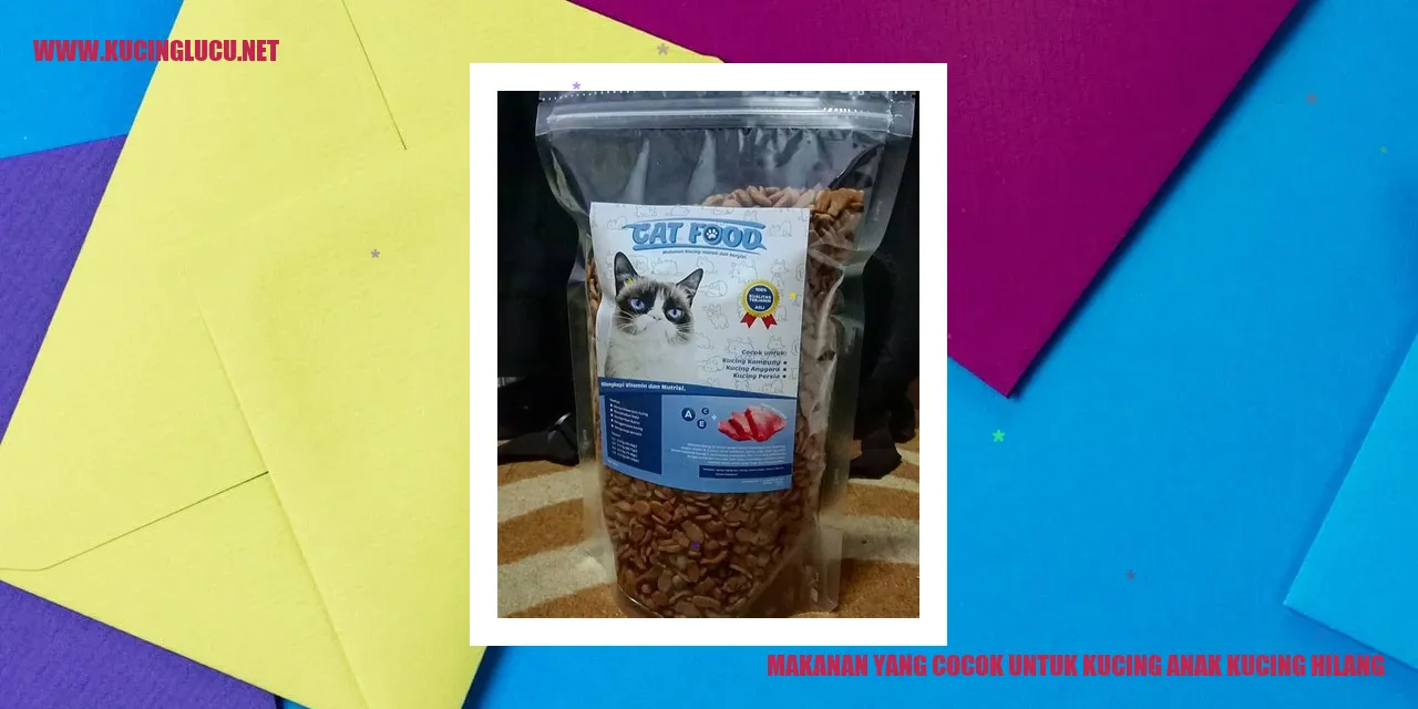 Gambar Makanan Kucing