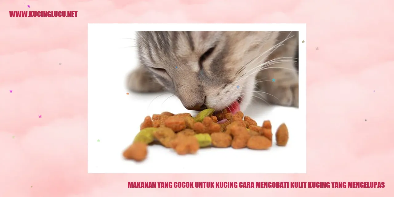 Gambar Kucing dengan Kulit yang Mengelupas