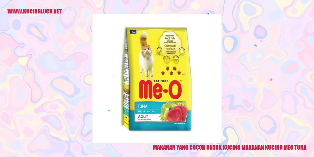 Gambar kucing makanan Meo Tuna