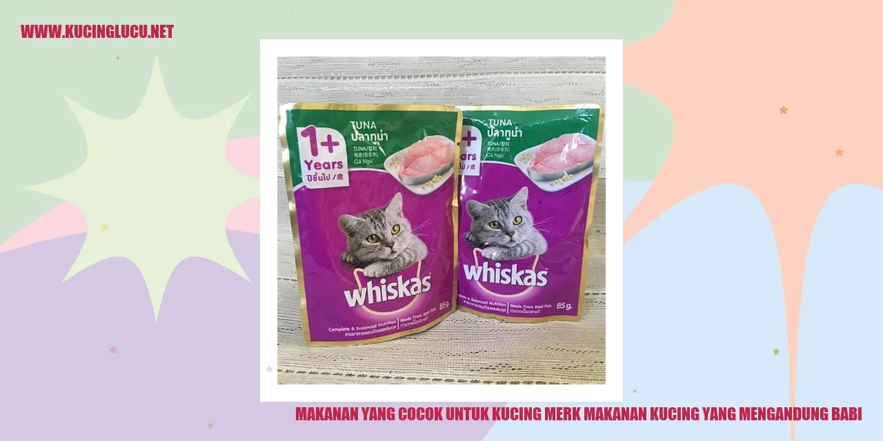 Makanan Kucing Mengandung Babi
