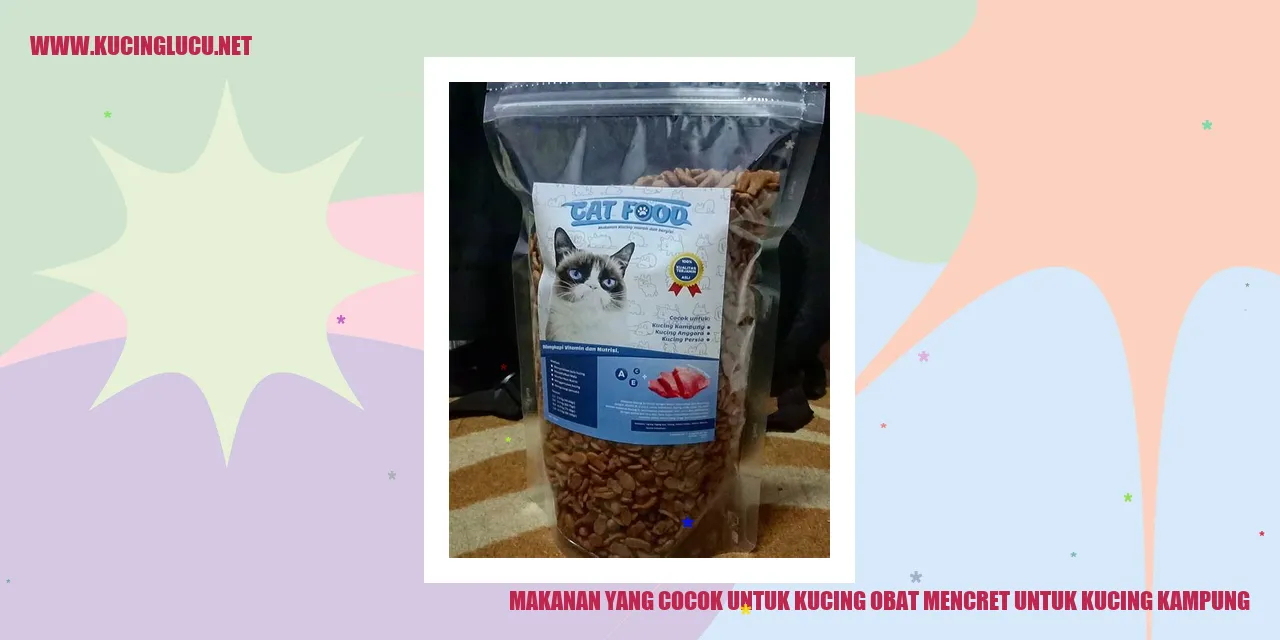 Makanan yang Sesuai untuk Kucing