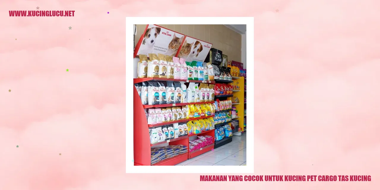 gambar makanan kucing yang cocok