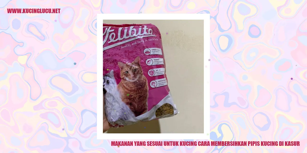 Gambar Makanan Kucing dan Tips Membersihkan Pipis di Tempat Tidur