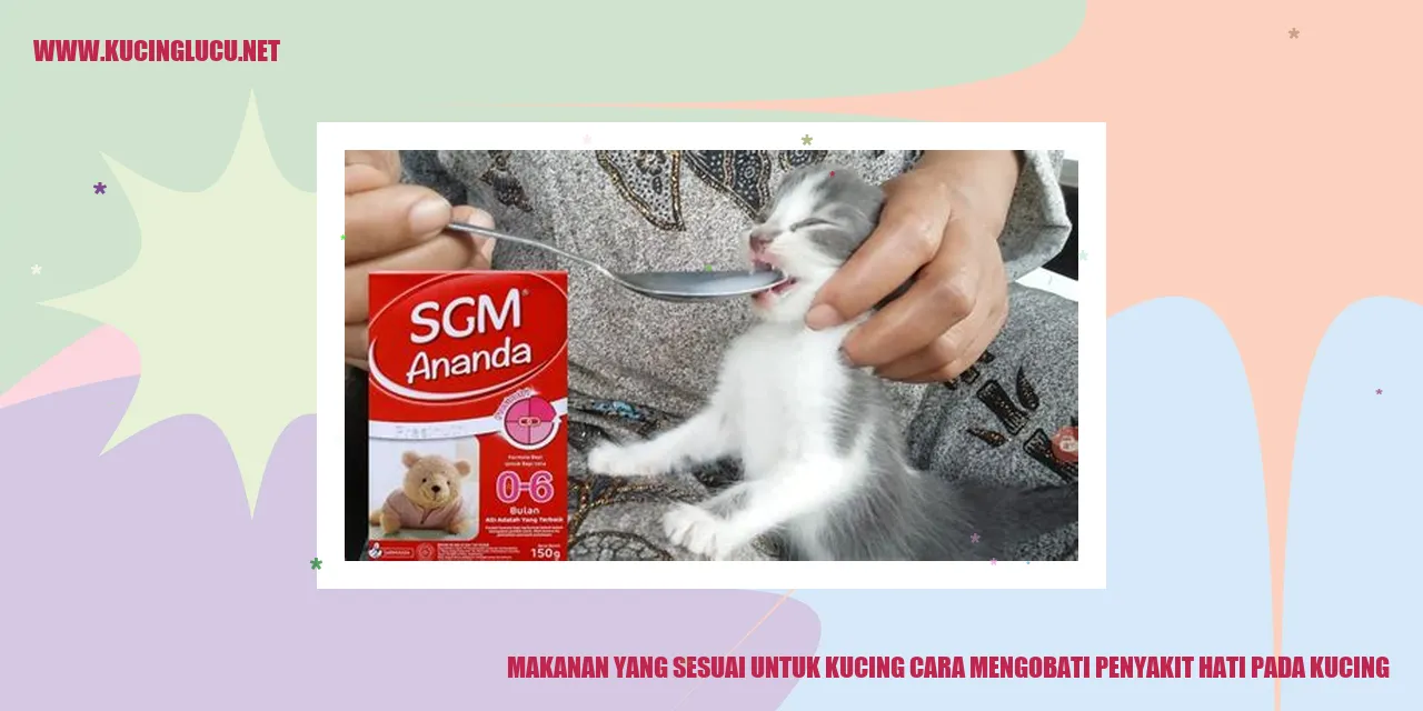 Makanan yang Sesuai untuk Kucing cara mengobati penyakit hati pada kucing