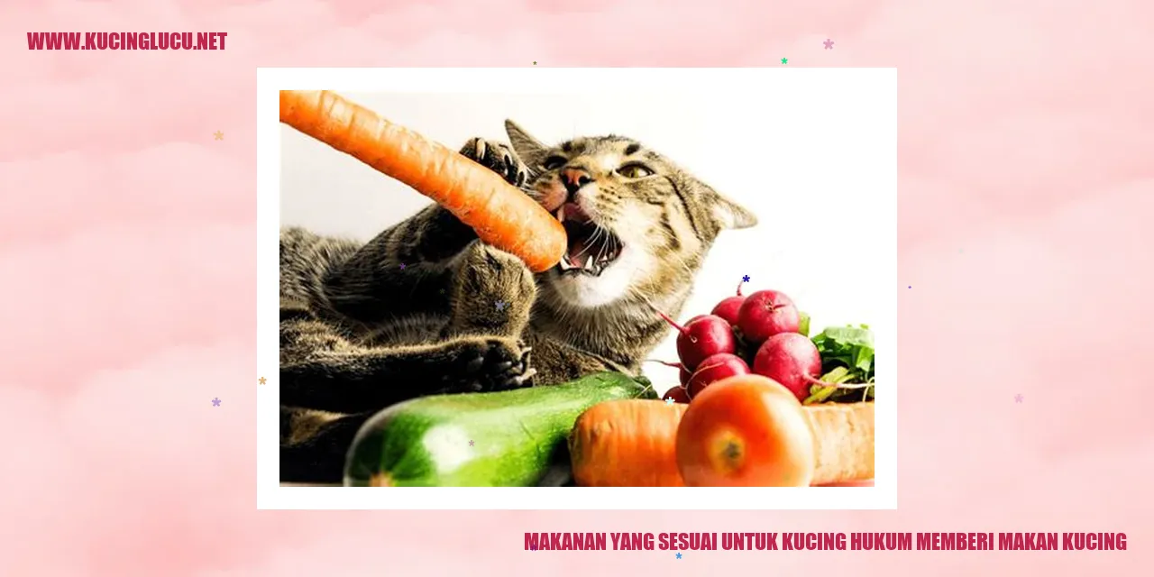 Makanan yang Sesuai untuk Kucing