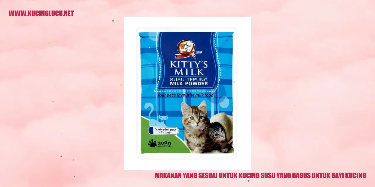 Gambar Makanan untuk Kucing