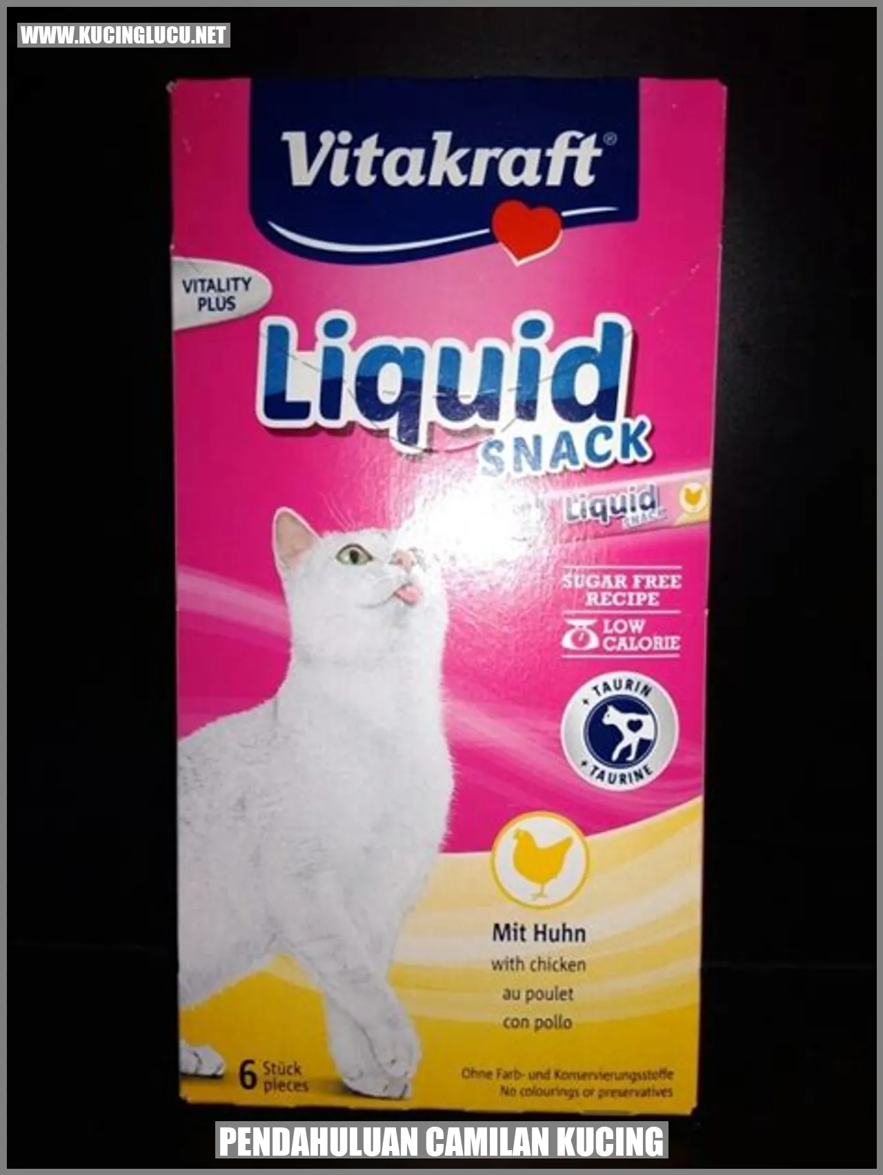 Ilustrasi Camilan Kucing