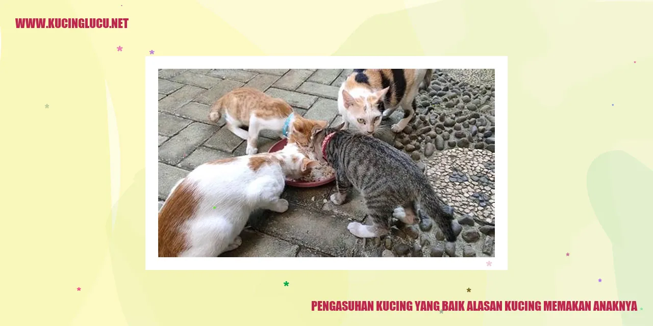 Kucing dengan anaknya