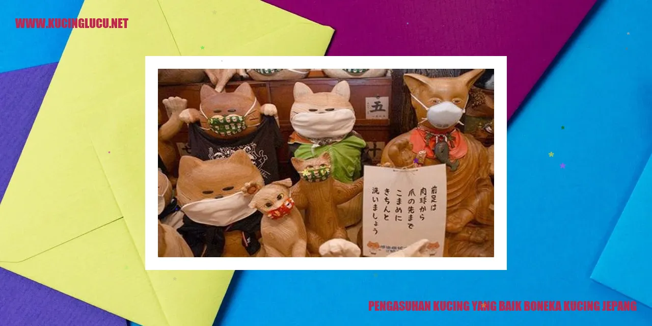 Boneka kucing dalam budidaya