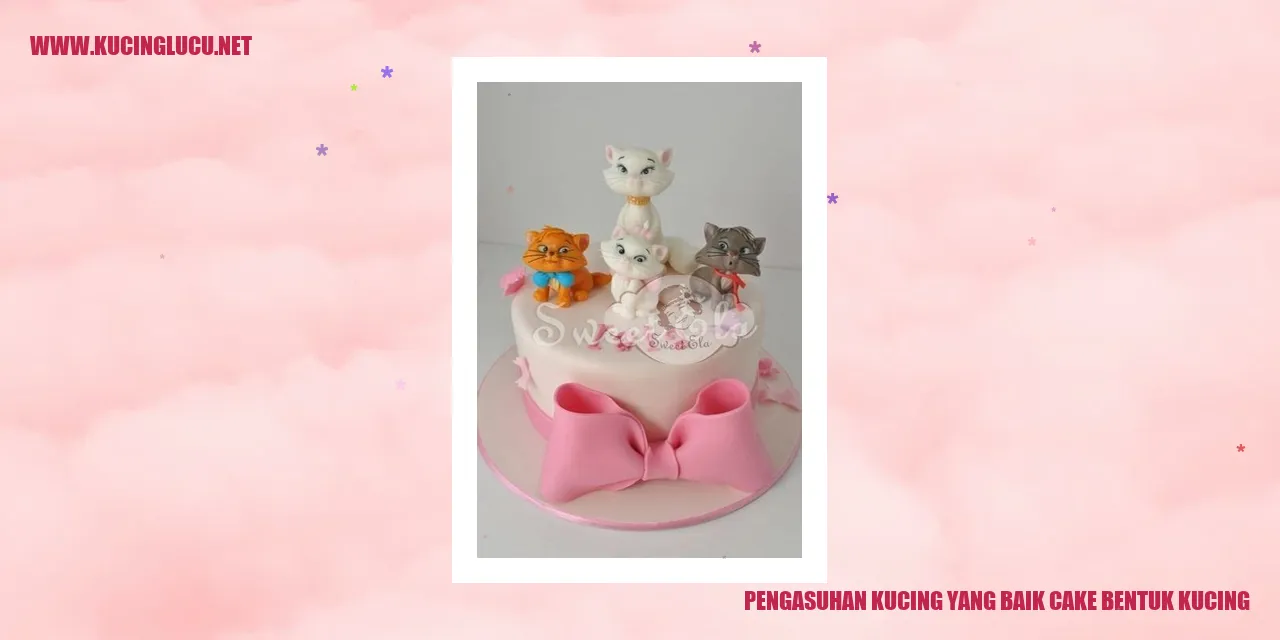 Gambar kucing cake