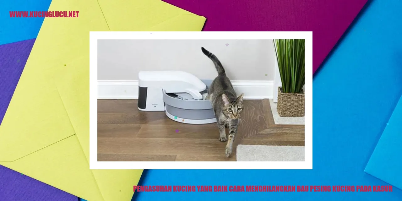 Bau Pesing Kucing pada Kasur