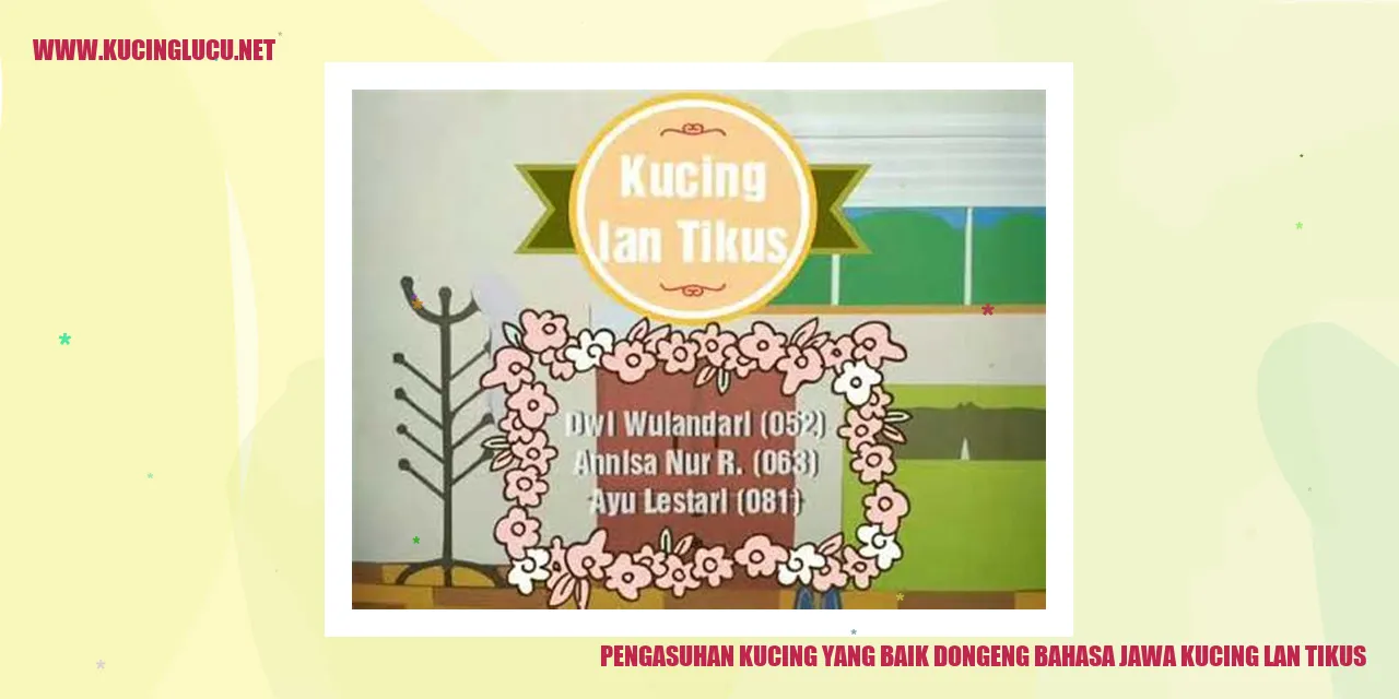 Kucing bersama tikus