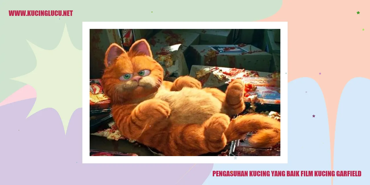 gambar kucing garfield