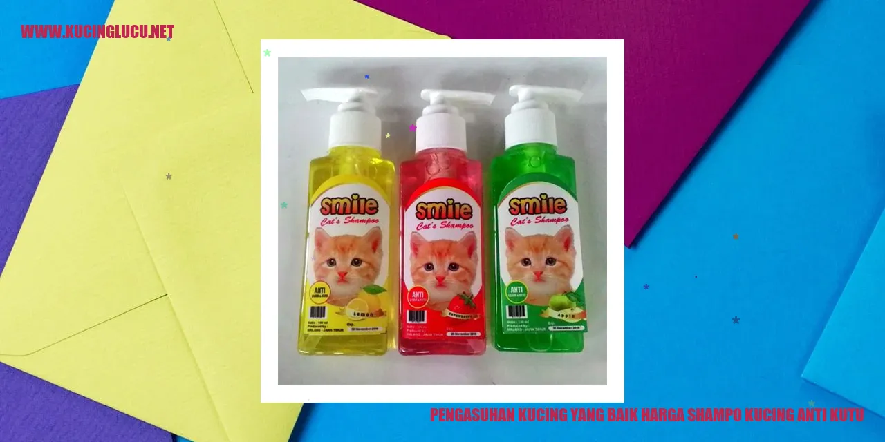 Gambar Shampo Kucing Anti Kutu