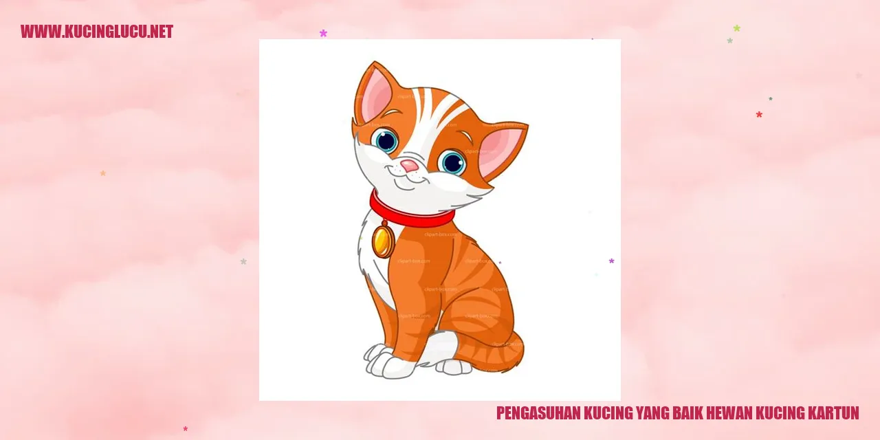 Ilustrasi Kucing Karakter Kartun