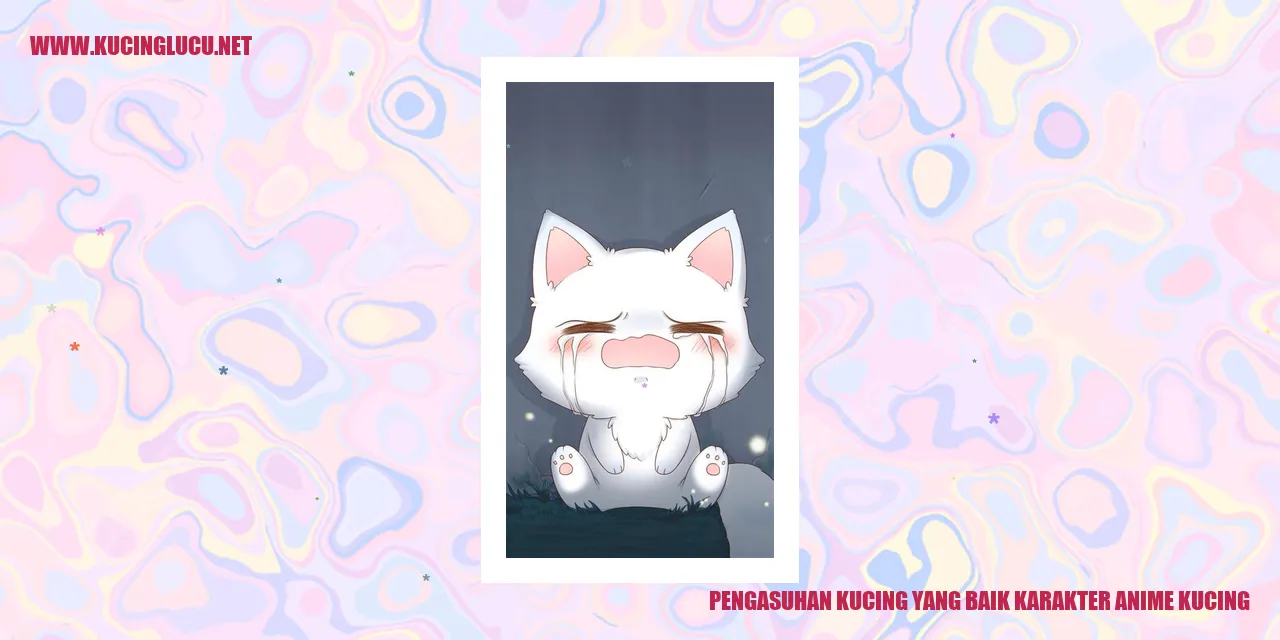 Gambar Kucing Anime