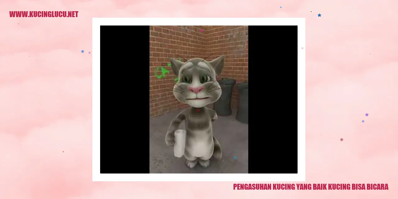 Pengasuhan Kucing yang Baik