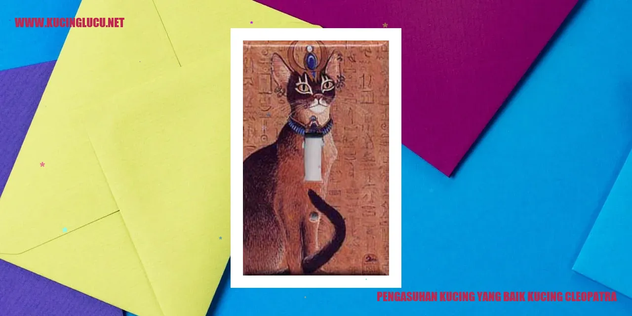 Kucing Cleopatra yang Manis