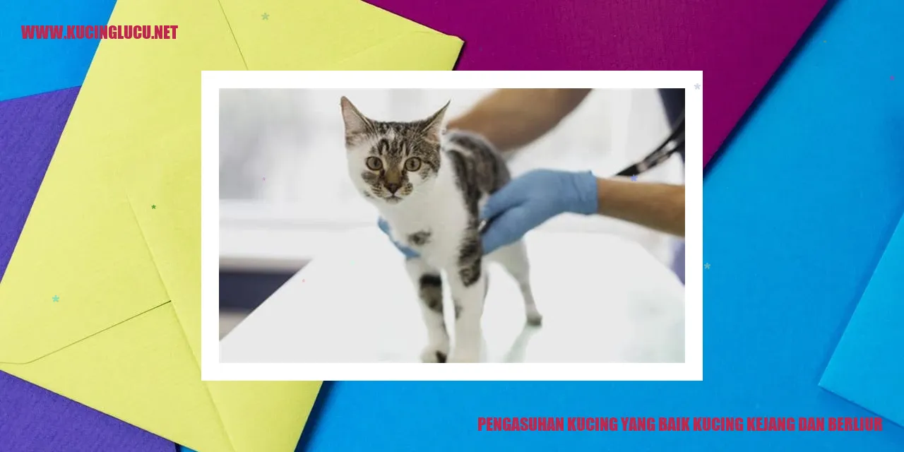 Kucing Mengalami Kejang dan Berliur
