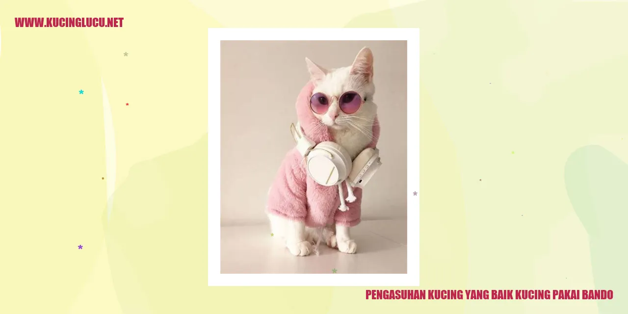 Kucing dengan bando