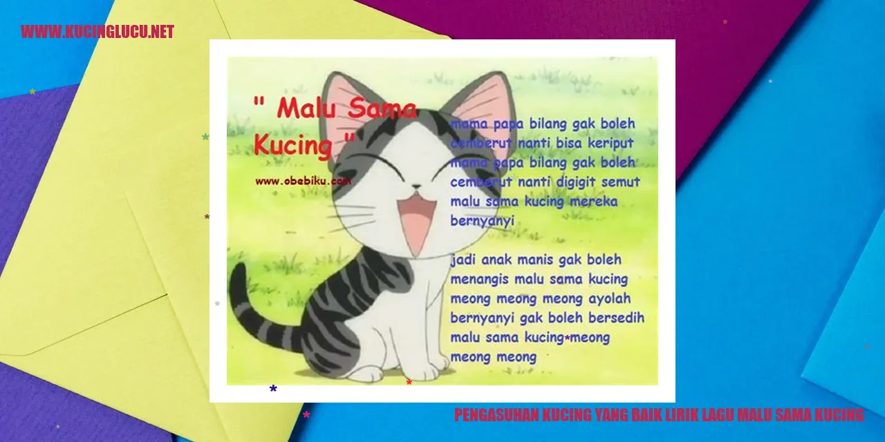 Kucing yang Menggemaskan