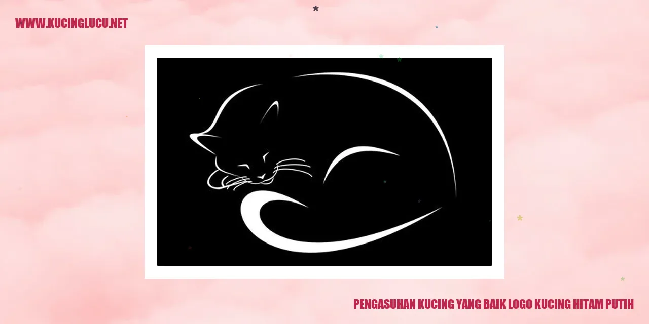 Logo Kucing Hitam Putih
