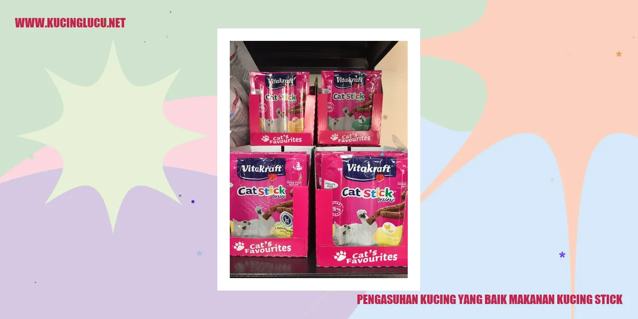 Kucing Makanan Stick