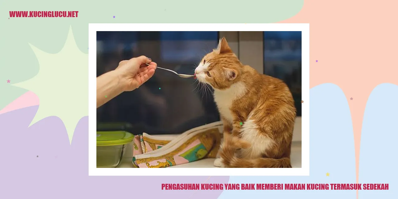 Kucing yang diberi makan dengan baik