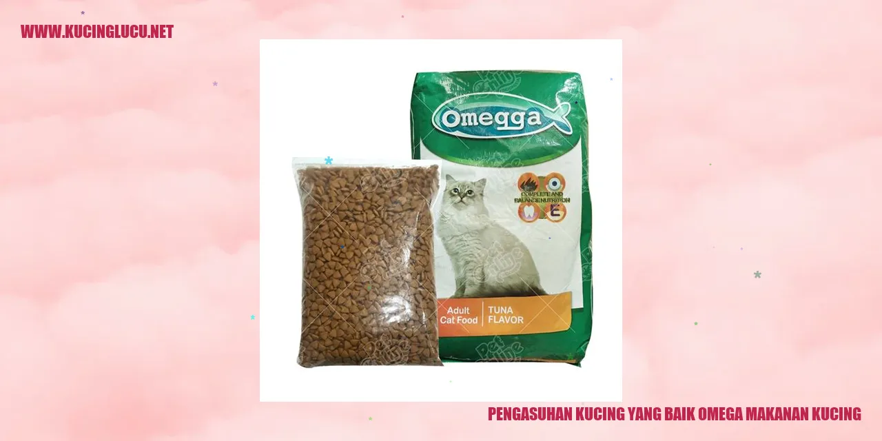 Gambar Kucing Sedang Makan Omega Makanan