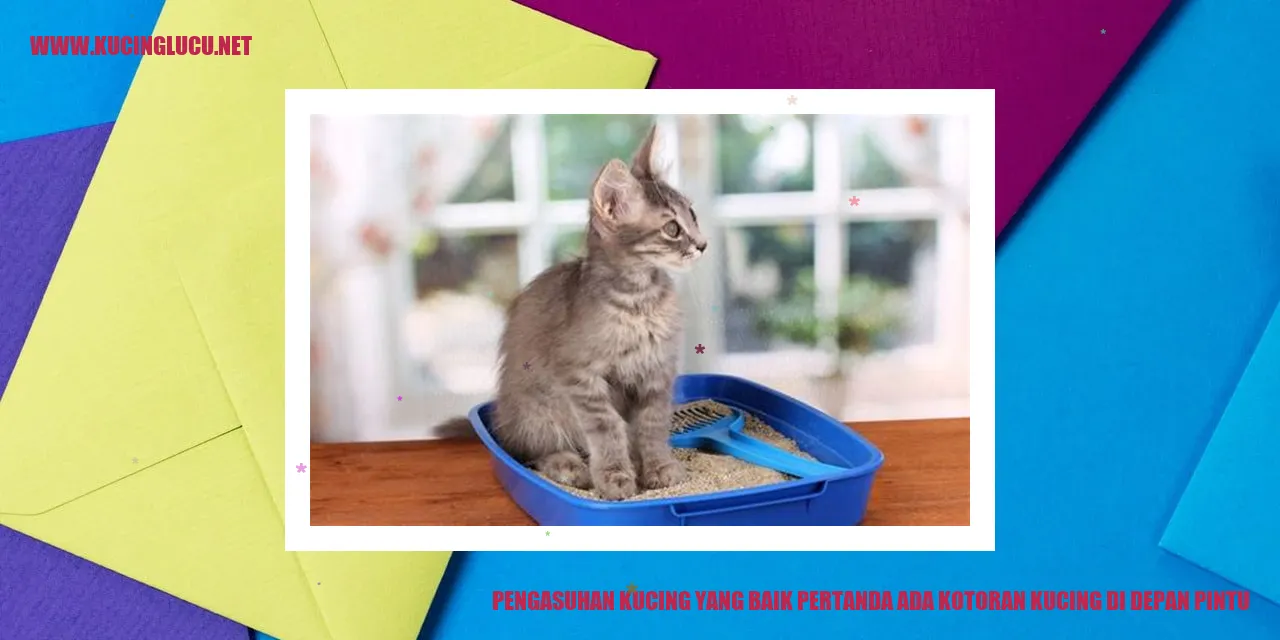 Kucing di depan pintu
