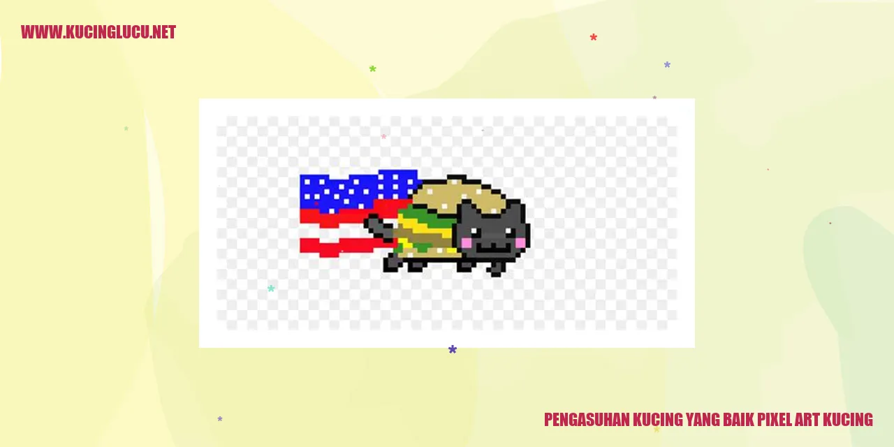 Pixel art kucing