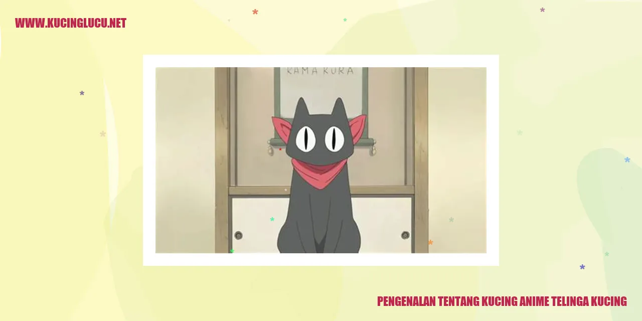 Kucing anime telinga kucing
