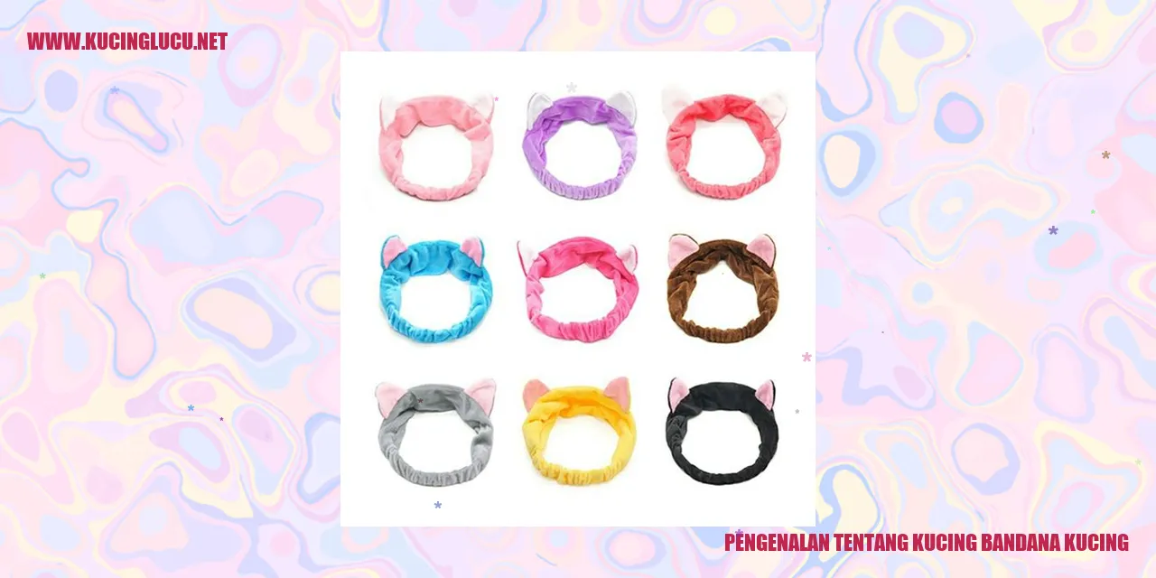Gambar kucing bandana yang menggemaskan