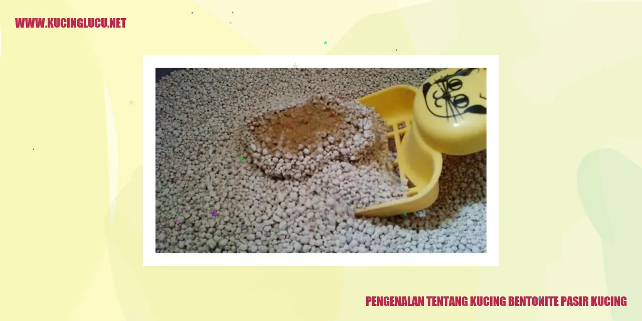 Kucing Bentonite Pasir Kucing